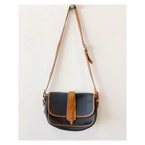 Vintage Dooney & Bourke Equestrian Crossbody purse | All Weather Leather bag